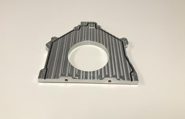 Billet Rear Main Seal Housing Cover / Block Support Ford 4.6/5.4 - Click Image to Close