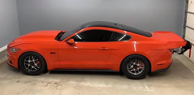 2015-2022 Mustang GT / GT350 / GT500 Carbon Fiber Drag Wing - Click Image to Close