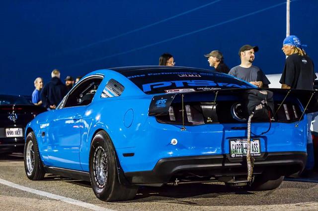 2010 - 2014 Mustang GT / GT500 Carbon Fiber Drag Race Wing kit - Click Image to Close