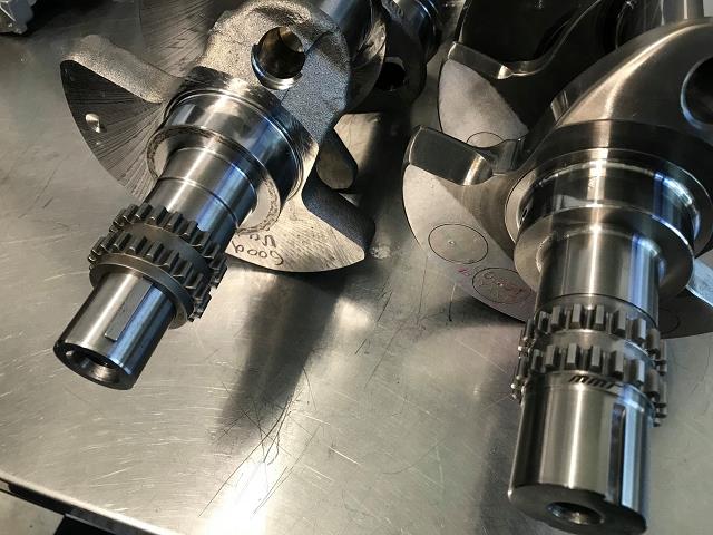 Ford Coyote Billet Steel Blower / Supercharger Crankshaft Kit - Click Image to Close