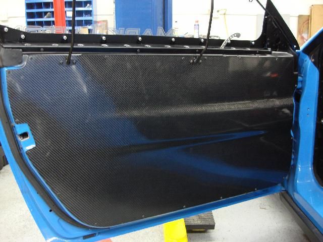 2010-2014 Mustang Carbon Fiber Inner Door Skin Panels