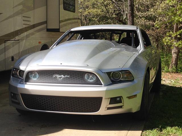MMR Carbon Fiber Front Bumper for 2010-2014 Mustang GT & GT500