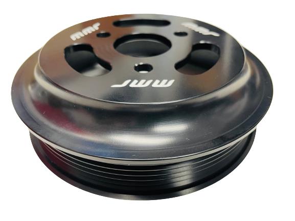 Lightweight Water Pump Pulley for 2011-24 5.0 / 5.2 Ford Coyote - Click Image to Close