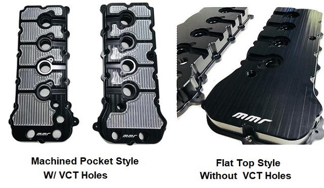 MMR Billet Valve Covers 5.0 Coyote 2011-17 Mustang GT & F150