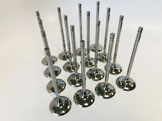 MMR Titanium Exhaust Valves for Ford Coyote 5.2 GT350 & GT500