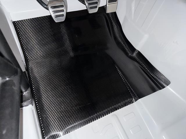 Mustang Carbon Fiber Floor Foot Well Tub / Mat 2015-2027 - Click Image to Close