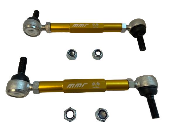 MMR S550 Mustang Adjustable Sway Bar End Link Kit (FRONT)