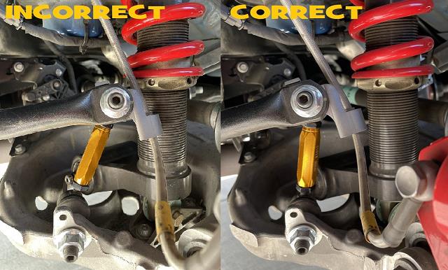 S550 / S650 Mustang 2015-24 Rear Sway Bar Relocation Bracket - Click Image to Close