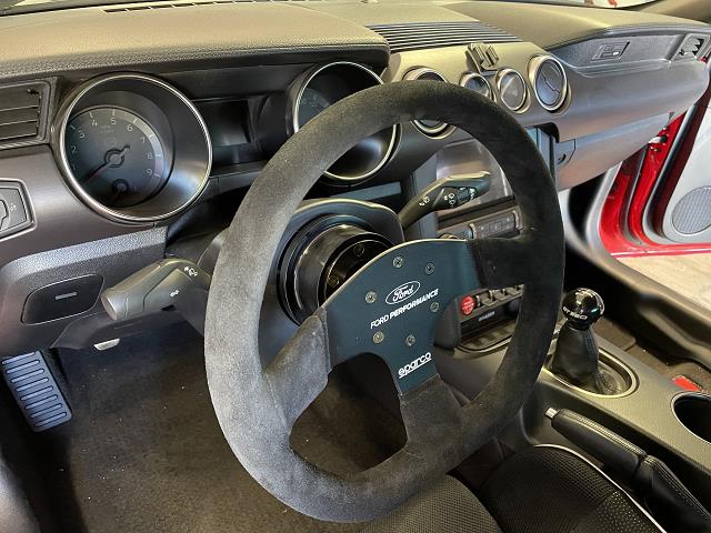 Sparco R353 Steering Wheel for 2005-2022 Mustang - w/Ford Logo - Click Image to Close