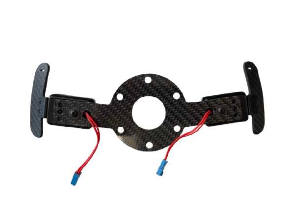 Universal Carbon Fiber Paddle Shifter Assembly with Bracket